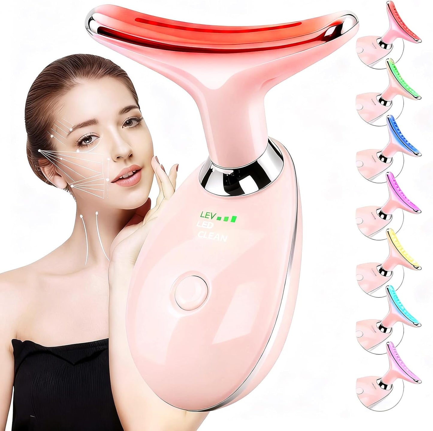 Lunexaa LumiLift™ – 7-Color LED Facial Therapy Wand